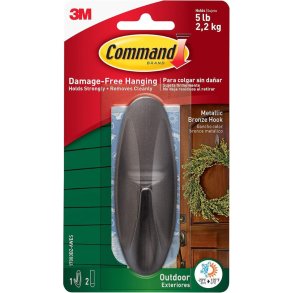 Command udendrs stor designerkrog metal